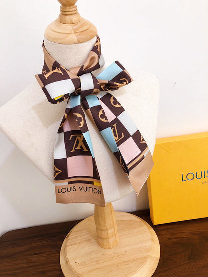 XLC7 Silk satin 8-120CM scarf