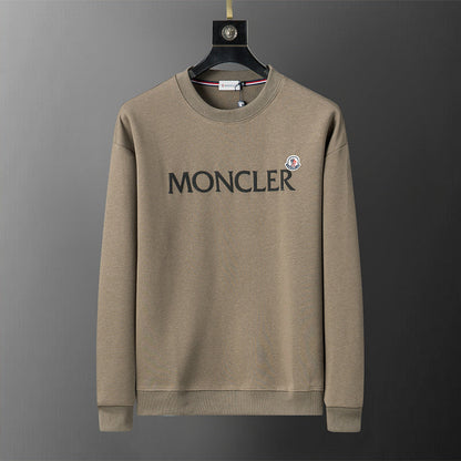 MOC035 New men's autumn and winter double-sided cotton new pullover hoodie clothing