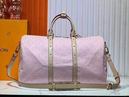LLP209 Leather Bag 45-27-20CM Travel  for women and men Bags