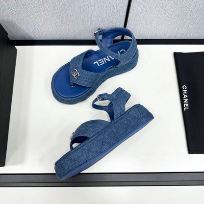 MBCS16 Leather Slippers Size 35-40 Shoes with Box