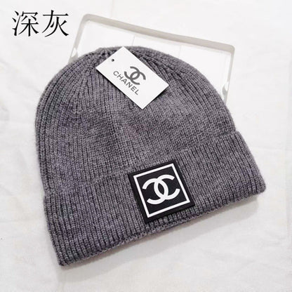 PCH3  Autumn and Winter New Core spun Knitted Hat