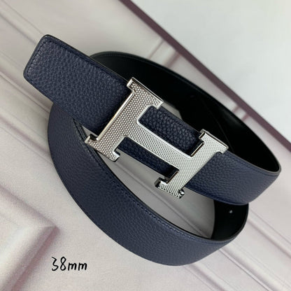 HBL3 Real leather 3.8CM 95-125CM Belt with all packing