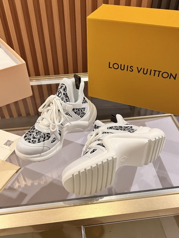 OLS39 Leather Women 5.5CM Shoes 35-41 with box