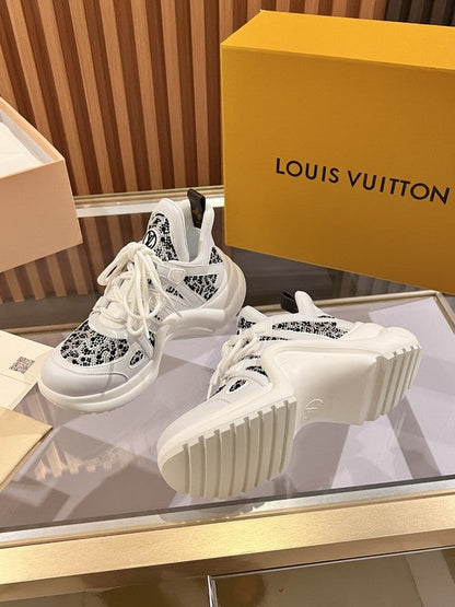 OLS39 Leather Women 5.5CM Shoes 35-41 with box