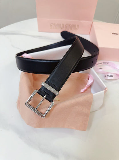 MBL4 Real leather 3.5CM 95-110CM Belt with all packing