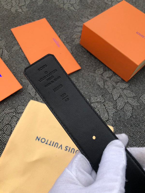 LBL2 Real leather wide 4.0cm WHITE  have 95-125cm total long with packing