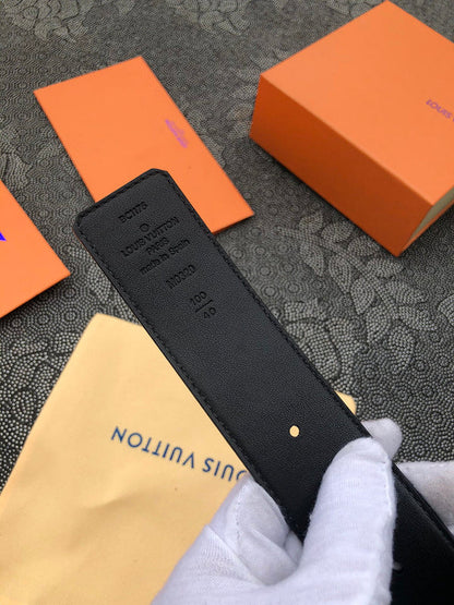 LBL2 Real leather wide 4.0cm WHITE  have 95-125cm total long with packing