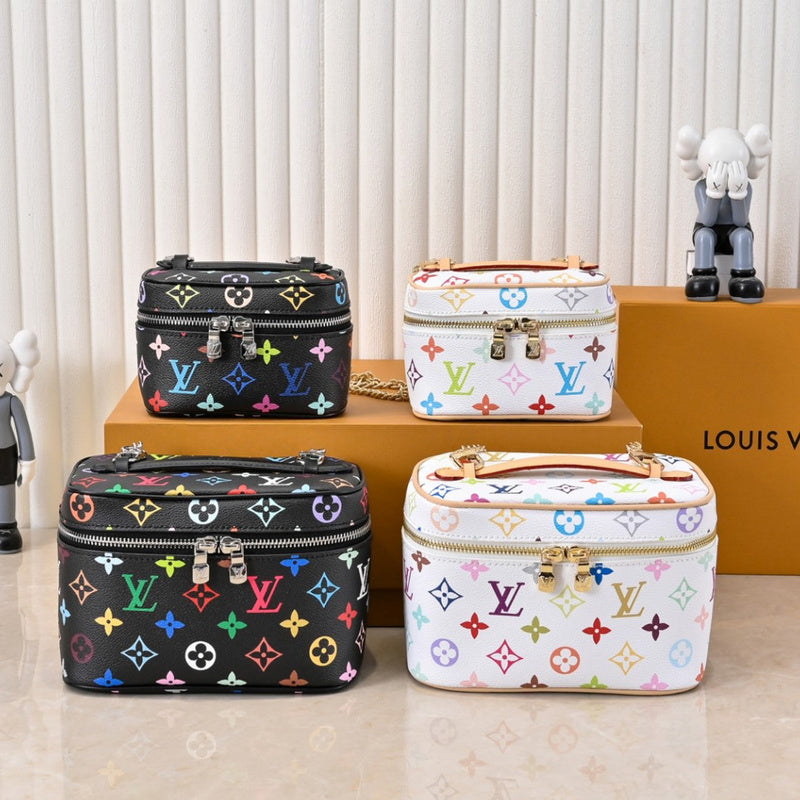 LLP035 Leather Bag 20-13.5-12CM 14-10.2-8.5CM Shoulder Bags