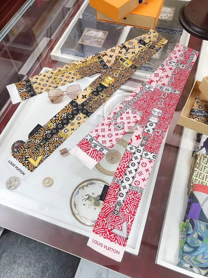 XLC4 Silk satin 8-120CM scarf