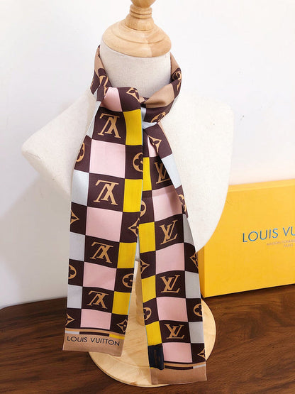 XLC7 Silk satin 8-120CM scarf