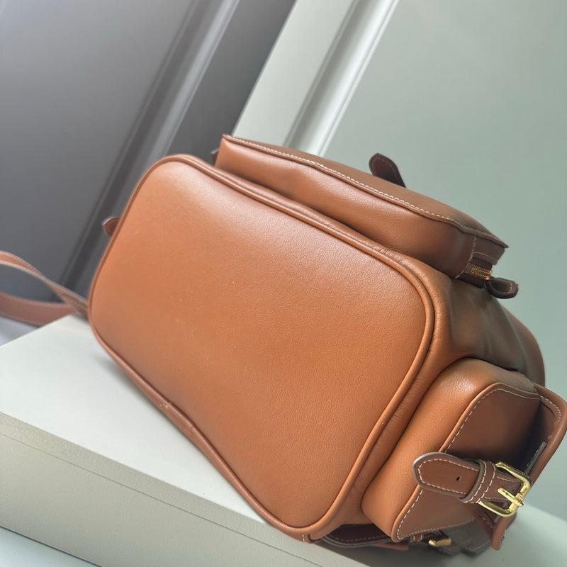 LMP11 Leather Bag 29.5-25-12.5CM 22-18-11.5CM Shoulder bags