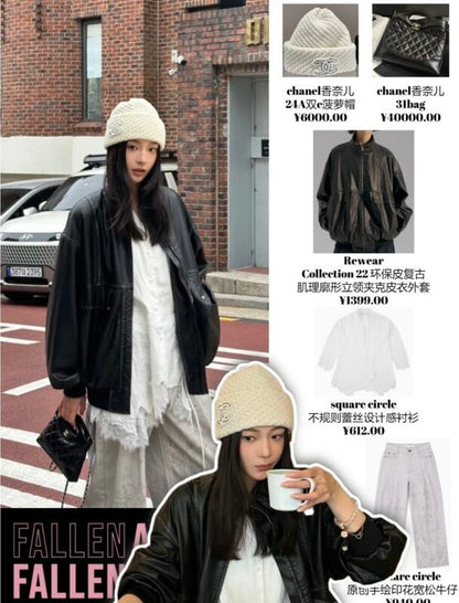 CHH68    New autumn and winter woolen hat woolen hat