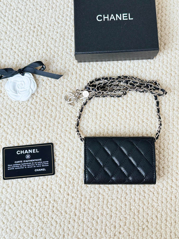 LCP02 Wallet Bag 13.1-7.5-2.1CM Leather bags with box