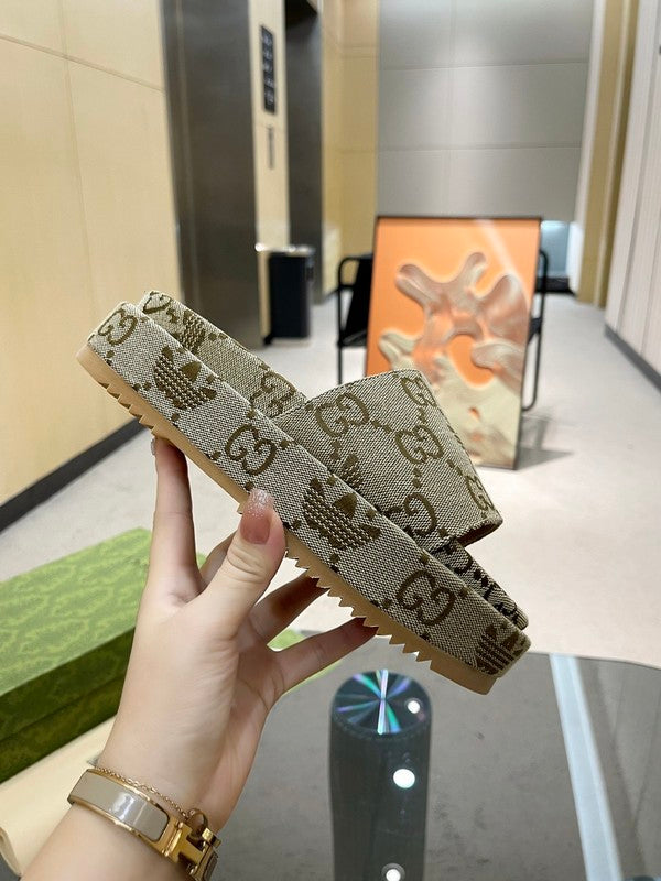 MJGS34 slippers 5.5CM Women 35-42 Shoes with box