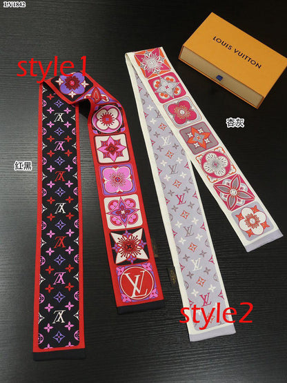 LSC77 Silk cotton 9-120CM scarf