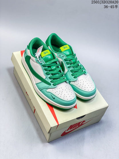 BNS52 Man And Women Leather Shoes 36-45 with box