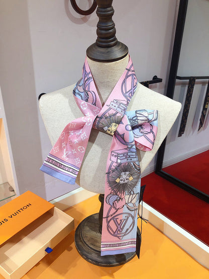 LSC20 Silk cotton 8-120CM scarf