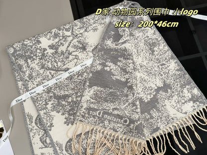 DSC5 Cashmere blend 46-200CM Scarf