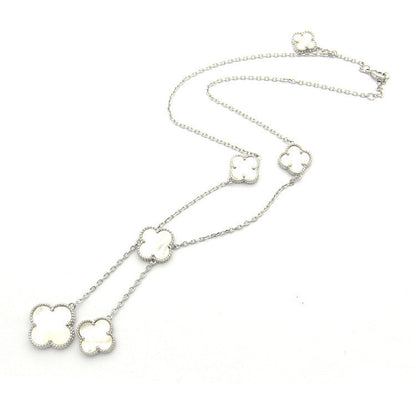 VAN24 Clover Shell Necklace gold plated necklace for women  Jewelry