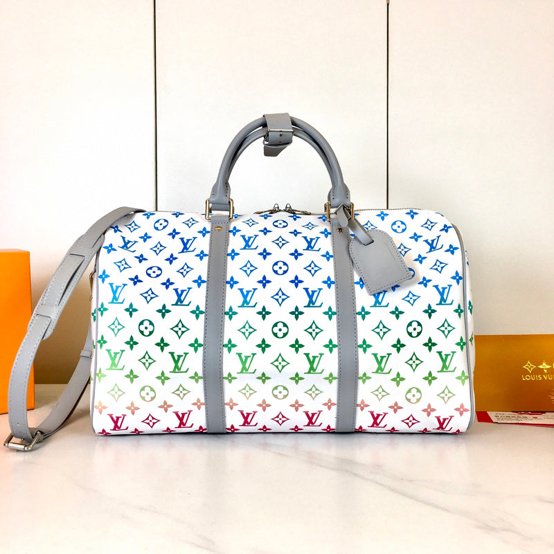 LLP185 Leather Bag 45-27-20CM Travel  for women and men Bags