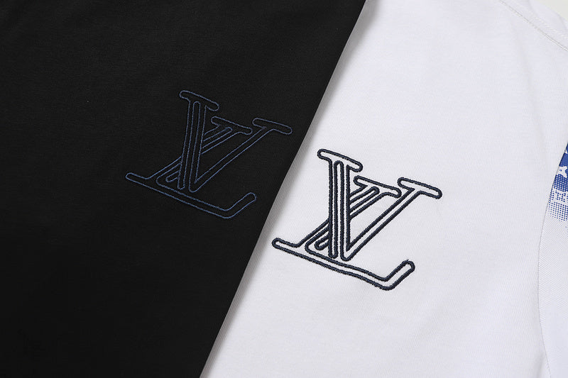 LVC003  Men's and women's summer short-sleeved T-shirt clothes