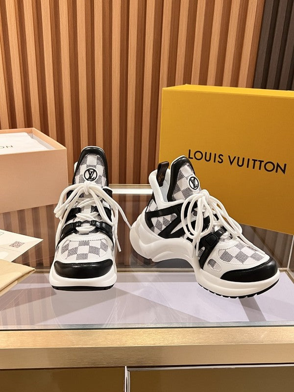 OLS38 Leather Women 5.5CM Shoes 35-41 with box