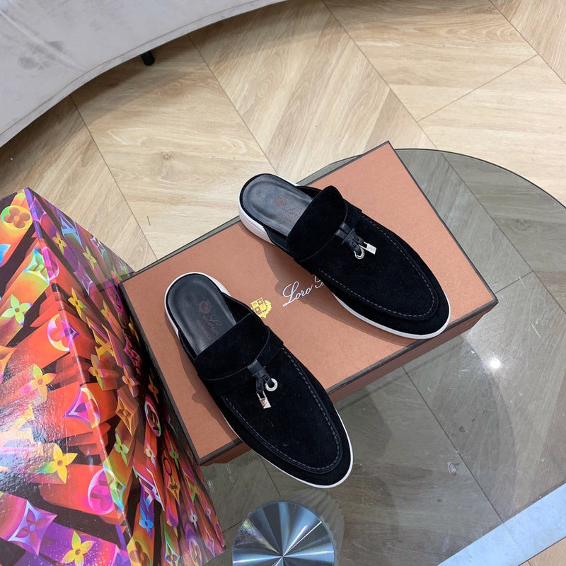 GLS18 Leather shoes Women35-42 Man40-45 Slipper with box