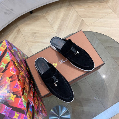 GLS18 Leather shoes Women35-42 Man40-45 Slipper with box