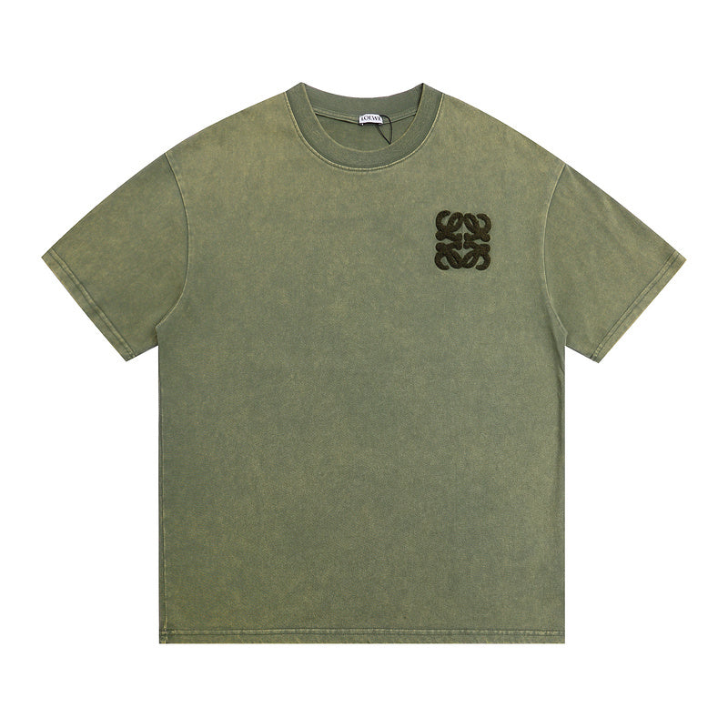 LOC30 New men's and women's  high-quality summer short sleeved shirts clothing