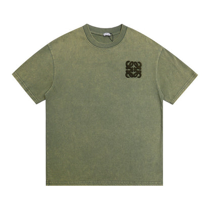 LOC30 New men's and women's  high-quality summer short sleeved shirts clothing