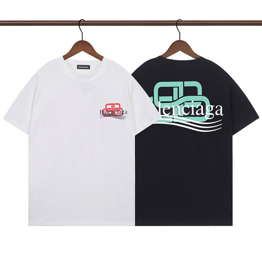 BAC93 New  Men's and women's letter T-shirt Clothing