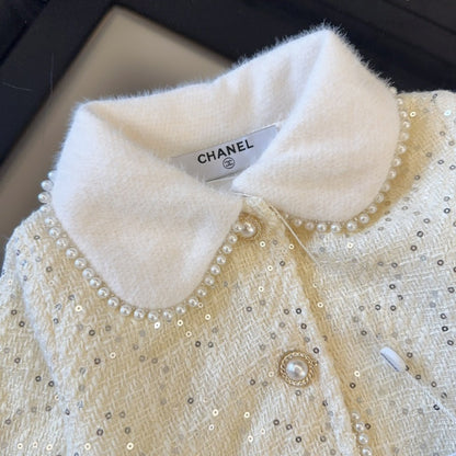 TCHC16   New style girls' spring and autumn thin woolen skirt+outerwear Clothing