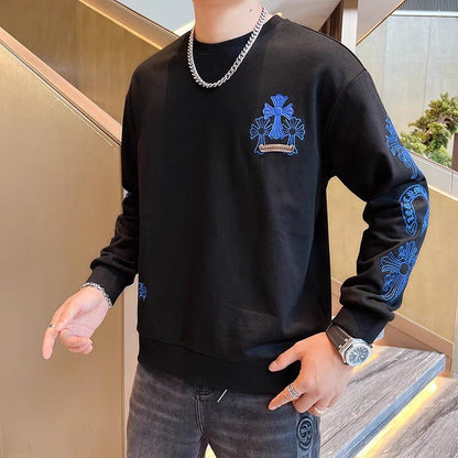 KLC20 New men's and women's pure cotton long sleeved casual clothes