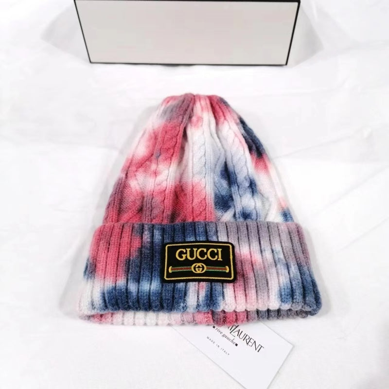 PGH1   Autumn and Winter New Fashionable Colorful Core spun Knitted Hat