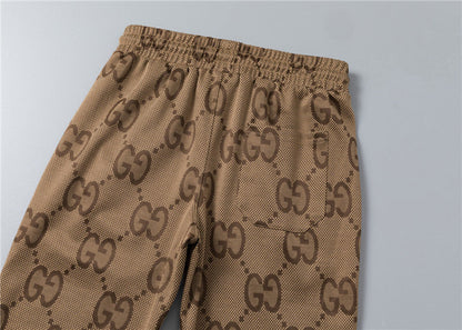 GUC0100  New men's spring and autumn thin style outerwear+long pants pure cotton casual suit clothing