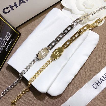 CL096 Bracelet 316L steel plating gold Jewelry