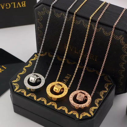 BVN2 Necklace 316L steel plating gold Jewelry