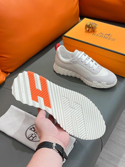 BMHS0 Leather Shoes Women35-41 Man 40-44 with box