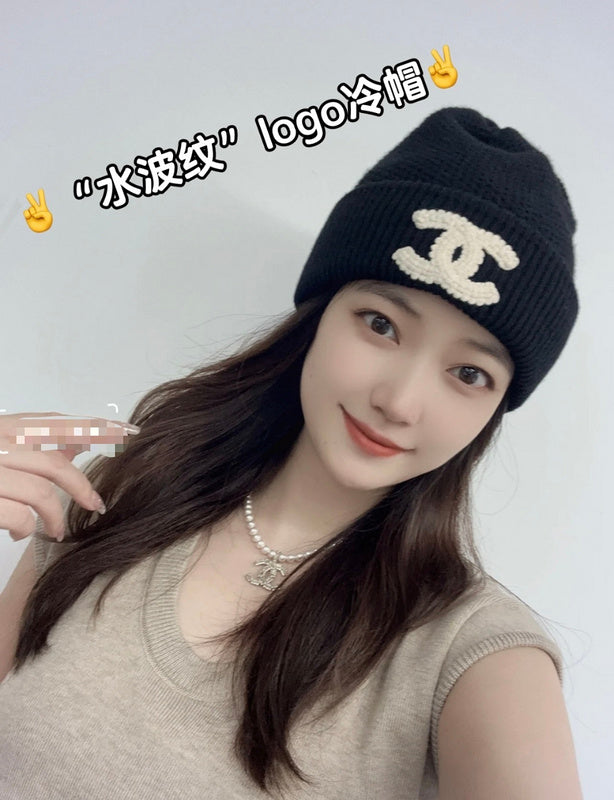 SCH3  Ladies water corrugated LOGO cold hat