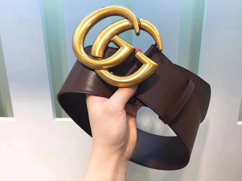 GCBL28 Brand wide 7.0cm total length 95-125cm Belt wonderful winder High Quality fashion gold buckle Belt