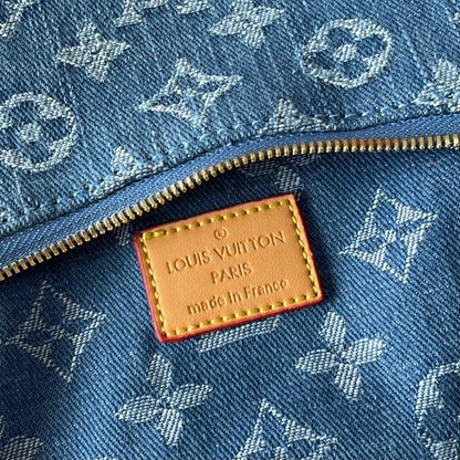 LLP08 Leather bag 24.5-13.5-6.5CM Denim Bags