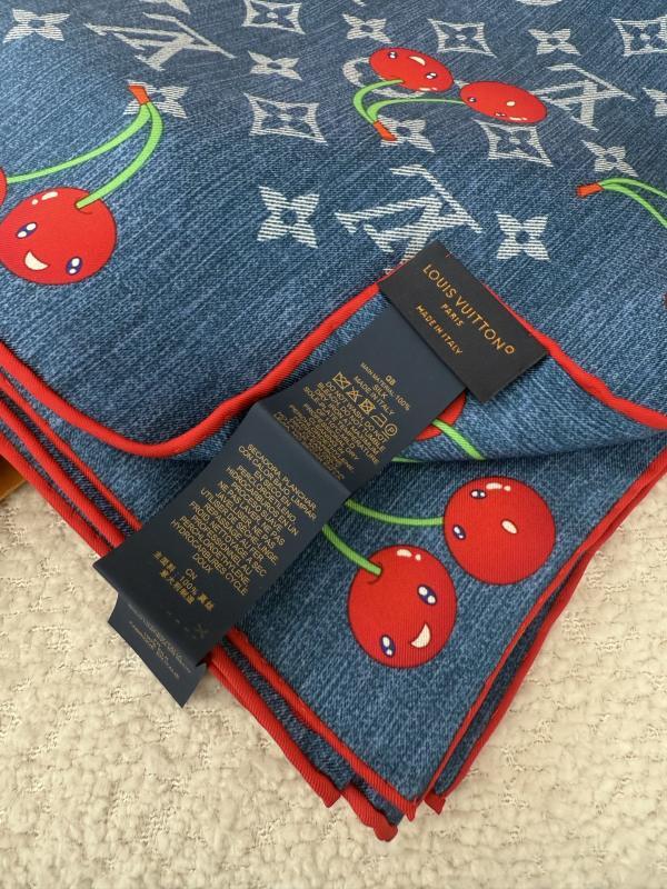 XLC12 Silk satin 90-90CM Scarf