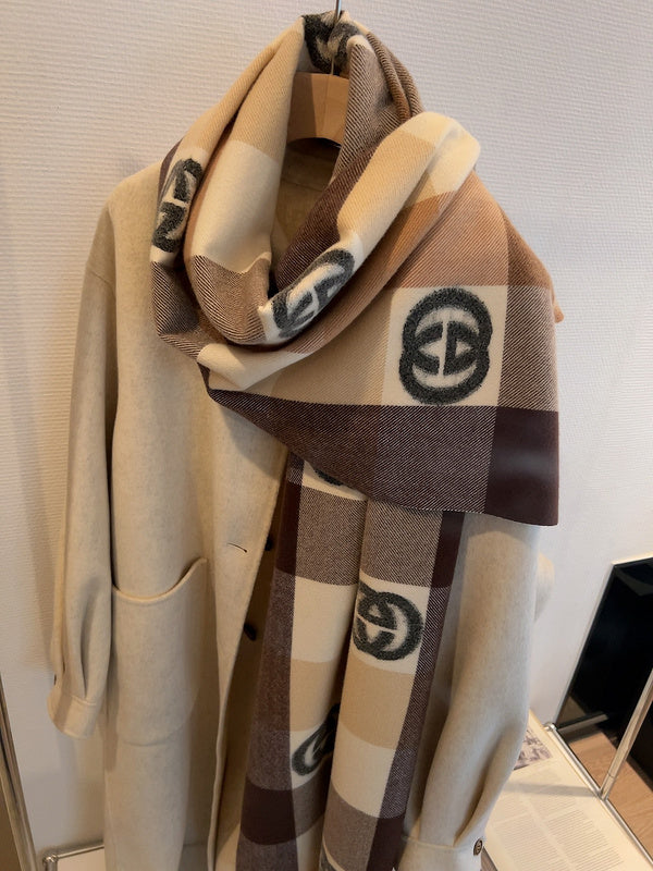 XGC15 Cashmere blend 45-185CM Scarf