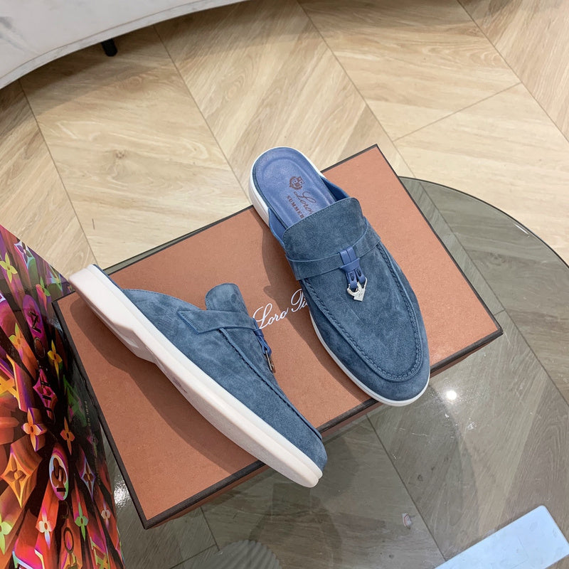 GLS19 Leather shoes Women35-42 Man40-45 Slipper with box