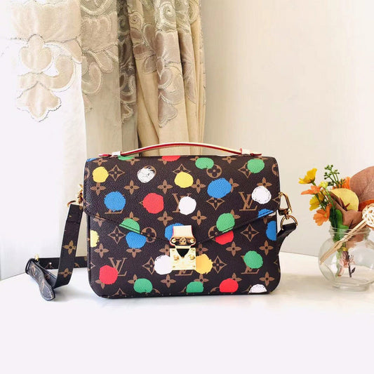 LLP012 High quality leather bag 25x19x7cm