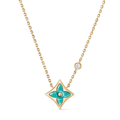 X674  Women's Titanium Steel Necklace Bracelet Set Jewelry