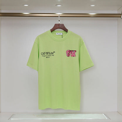 OFFC35   Men's and women's summer short-sleeved T-shirt clothes