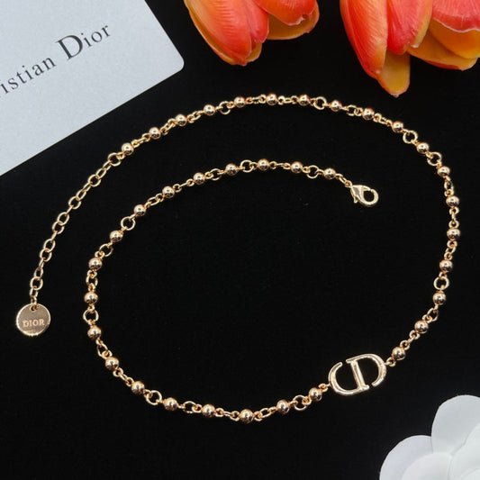 DN3  Necklace 316L steel plating rose gold Jewelry