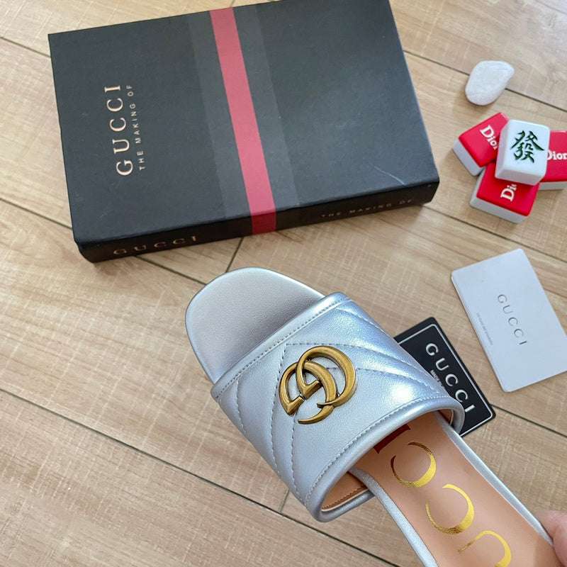 MJGS60 Slippers 6.5CM Women shoes 35-40 With box