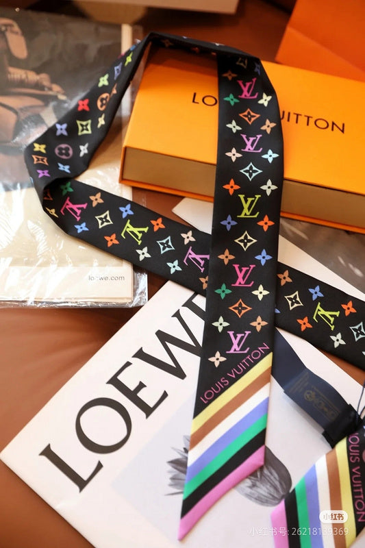 XLC02 Silk satin 6-120CM Scarf